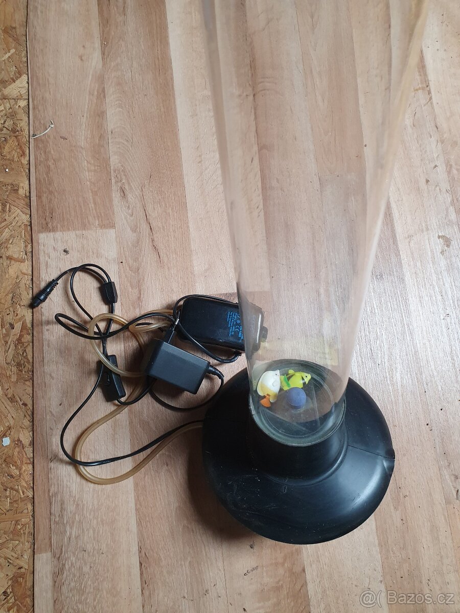 Vodní válec s bublinkami