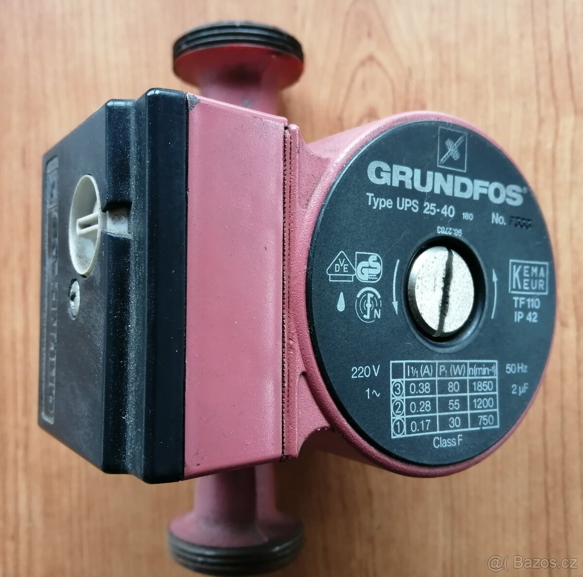Oběhové vodní čerpadlo Grundfos UPS 25-40 180, použité, funk