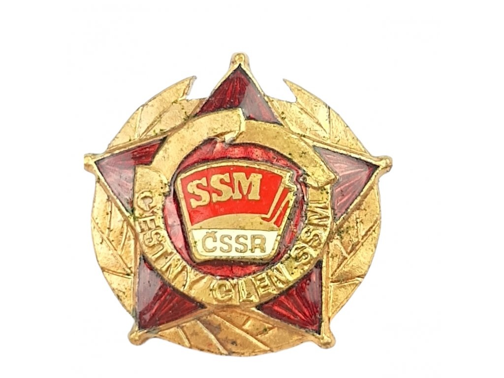 ☀️Kúpim odznak Čestný člen SSM - SSM ČSSR☀️