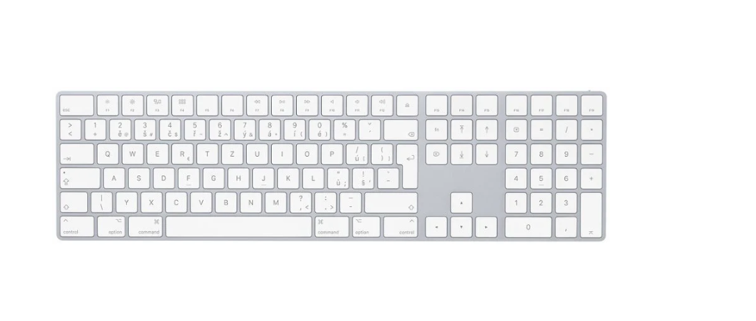 Apple Magic Keyboard stříbrná - CZ- nova
