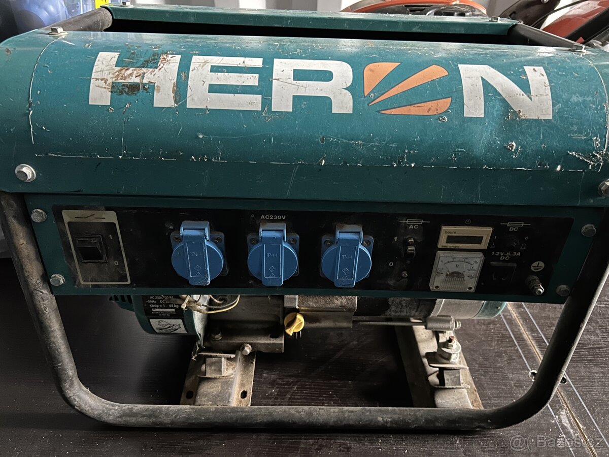 Prodám Benzínovou elektrocentrálu HERON