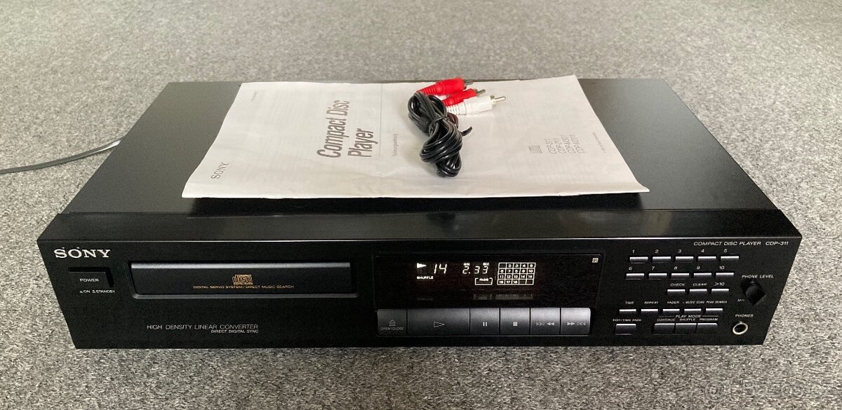 CD přehrávač SONY CDP-311