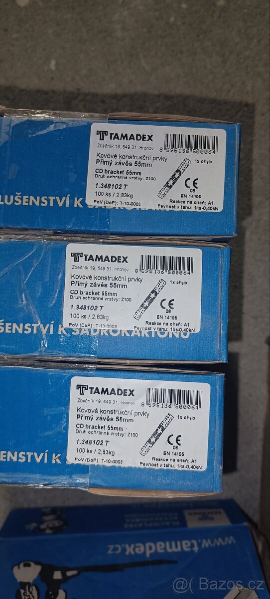 Přímý závěs 55mm