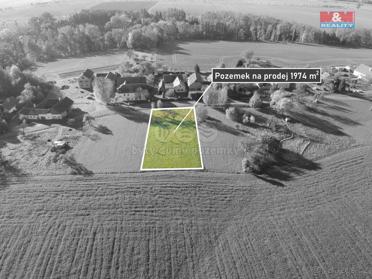 Prodej pozemku k bydlení, 1974 m², České Heřmanice