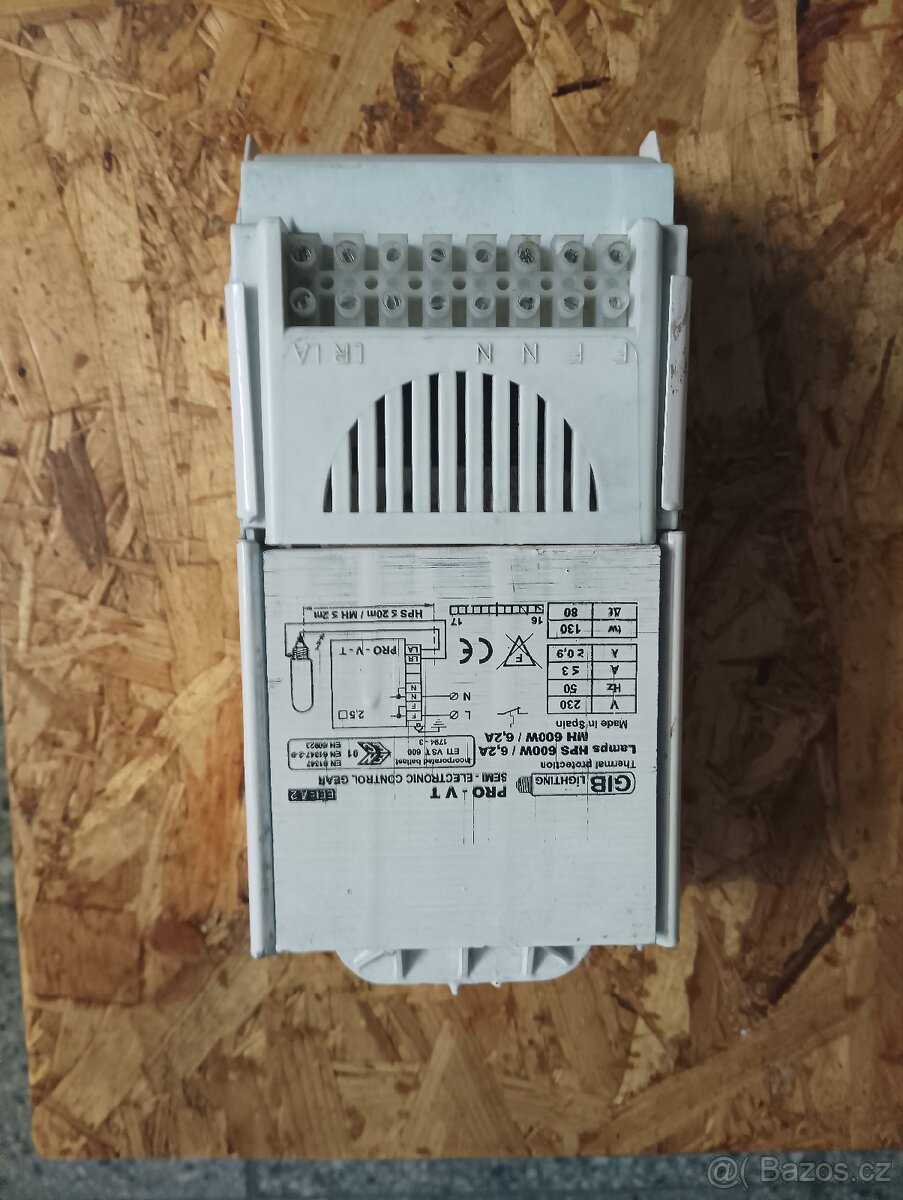 Předřadník GIB PRO V-T 600W, 230V
