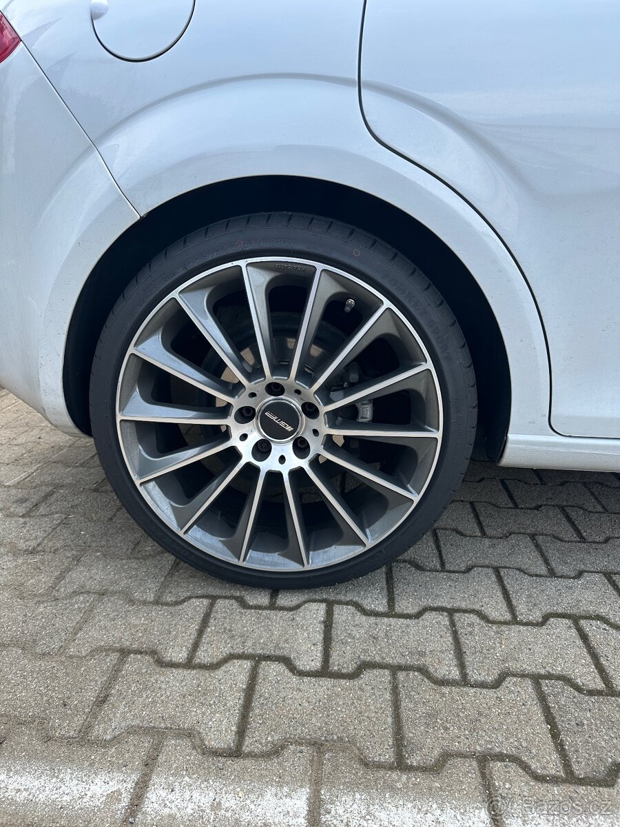 Alu kola CARMANI CA17 sw poliert 8x18" 5x112 ET45