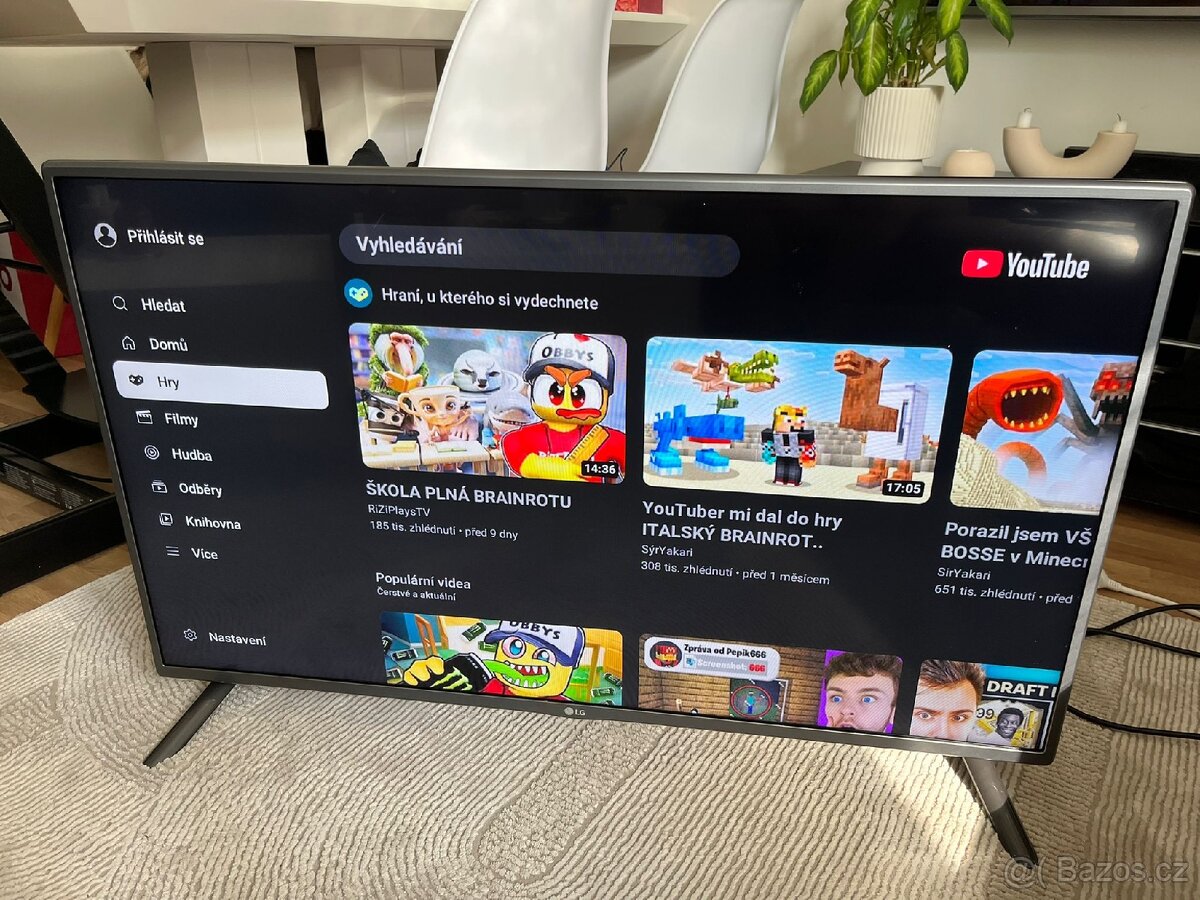 LG smartTV 107cm