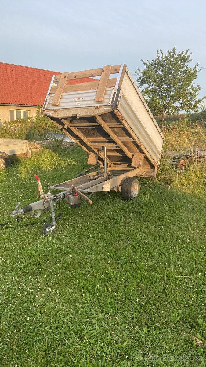 Sklopný přívěsný vozík 1,5 t