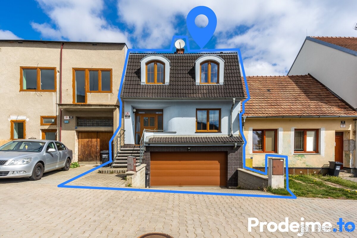 Prodej rodinného domu 5+1, 266 m2 Brno - Ivanovice