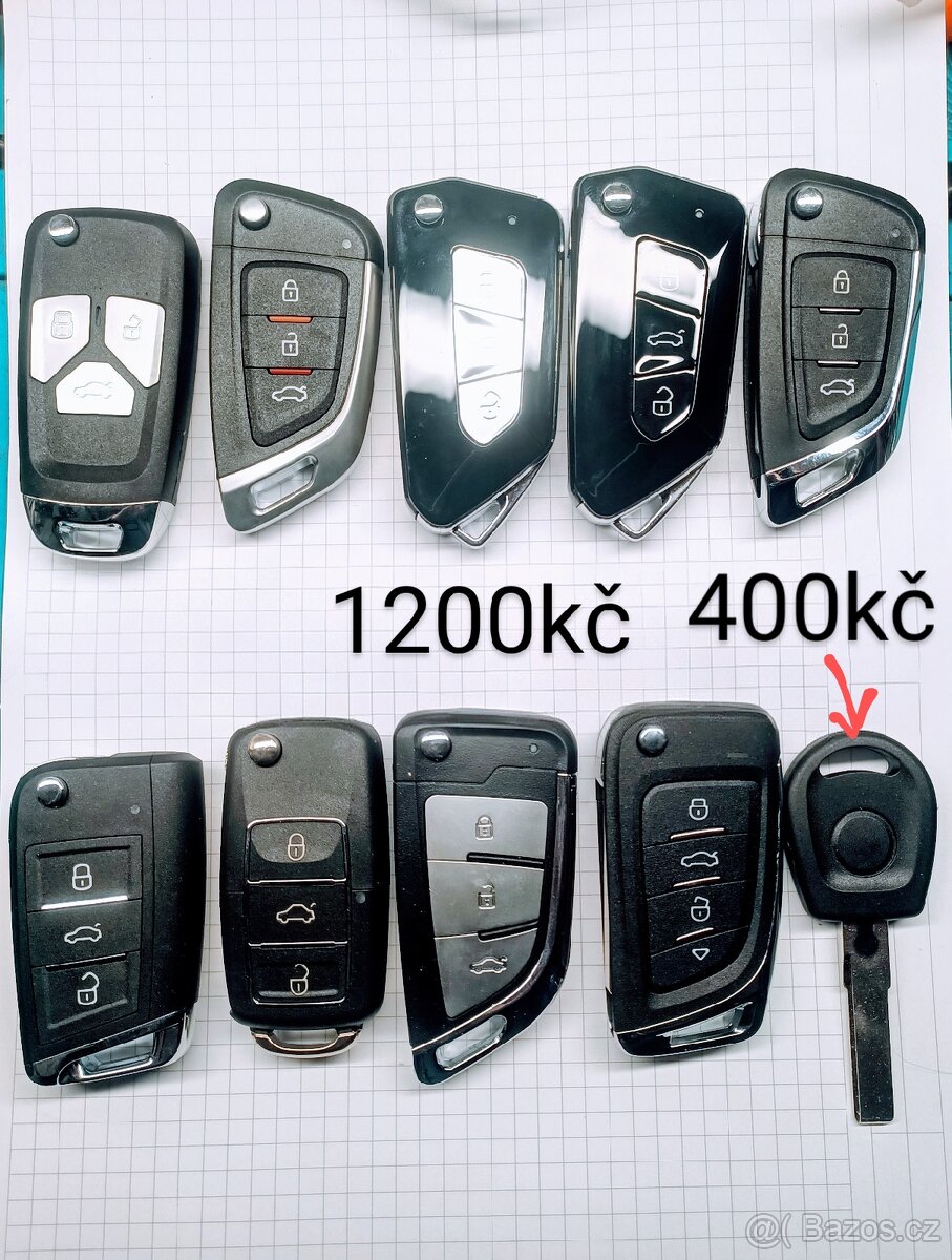 Kopie klíčů VW koncern HNED