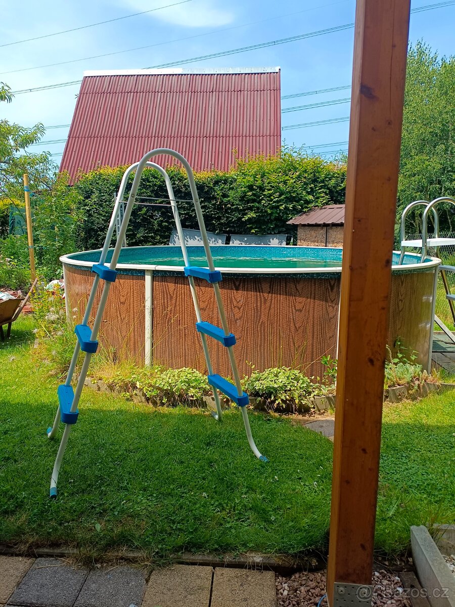 Schody do nadzemniho bazénu 120 cm