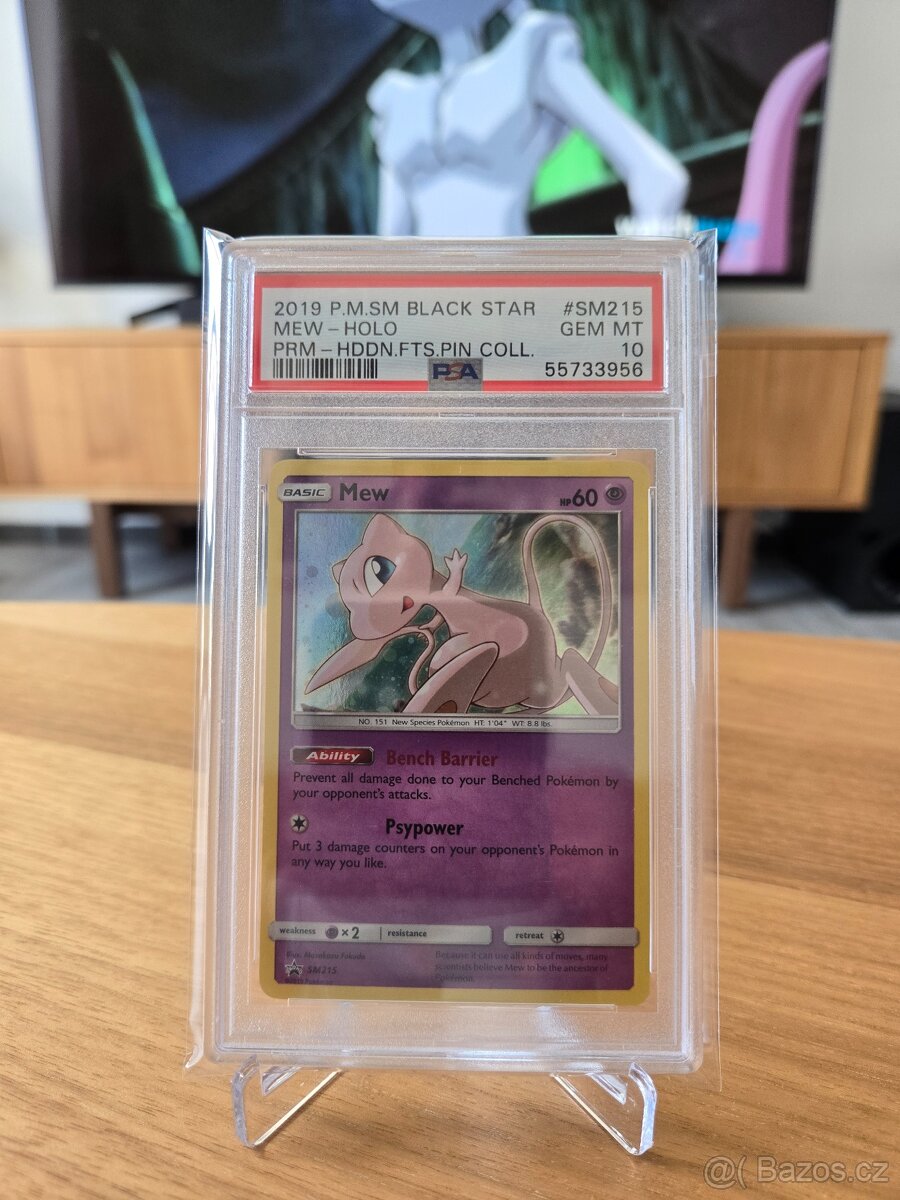 Pokemon TCG PSA10 Mew #SM215 Promo