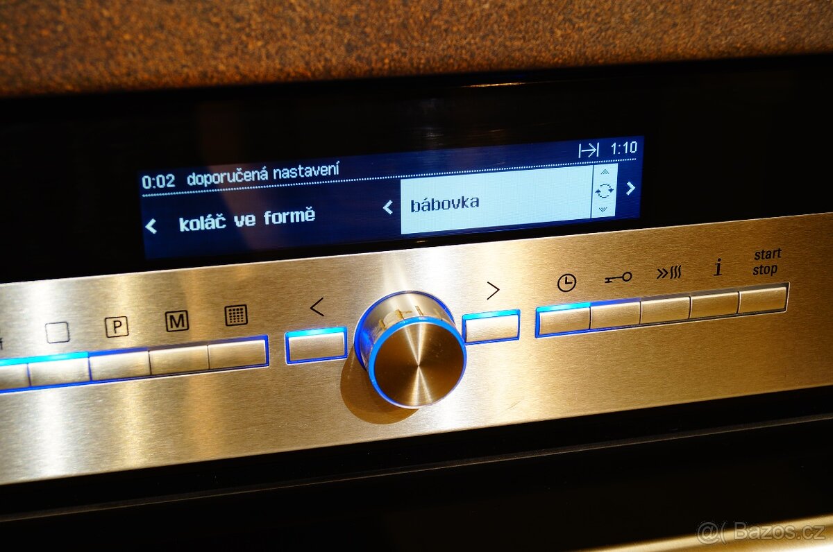 Siemens nerezová vestavná trouba HB78AA570