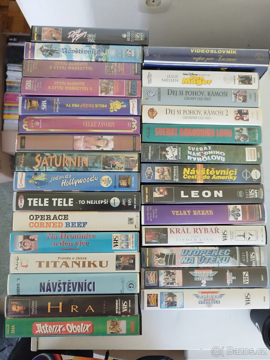 Originální VHS kazety