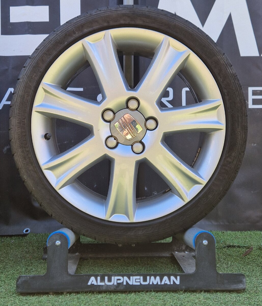 5x100 R17 seat leon ☀️ letní pneu ZÁNOVNÍ STAV