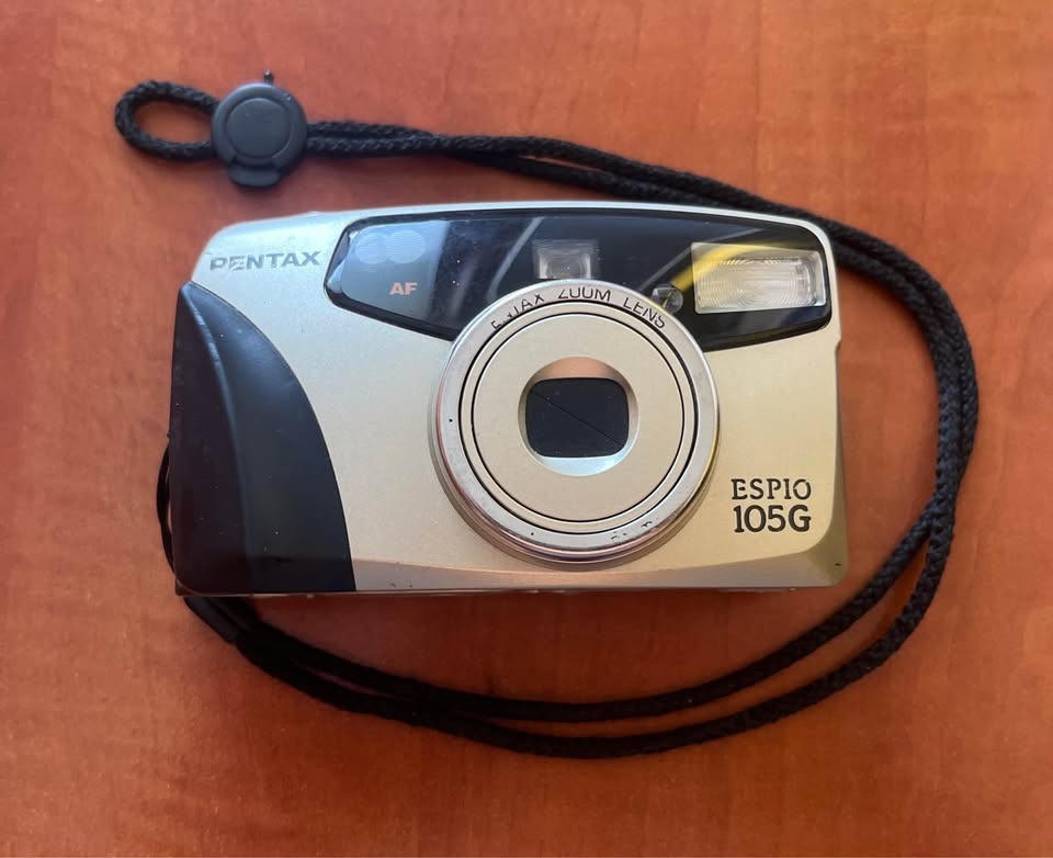 PENTAX ESPIO 105G (analogový fotoaparát na kinofilm)