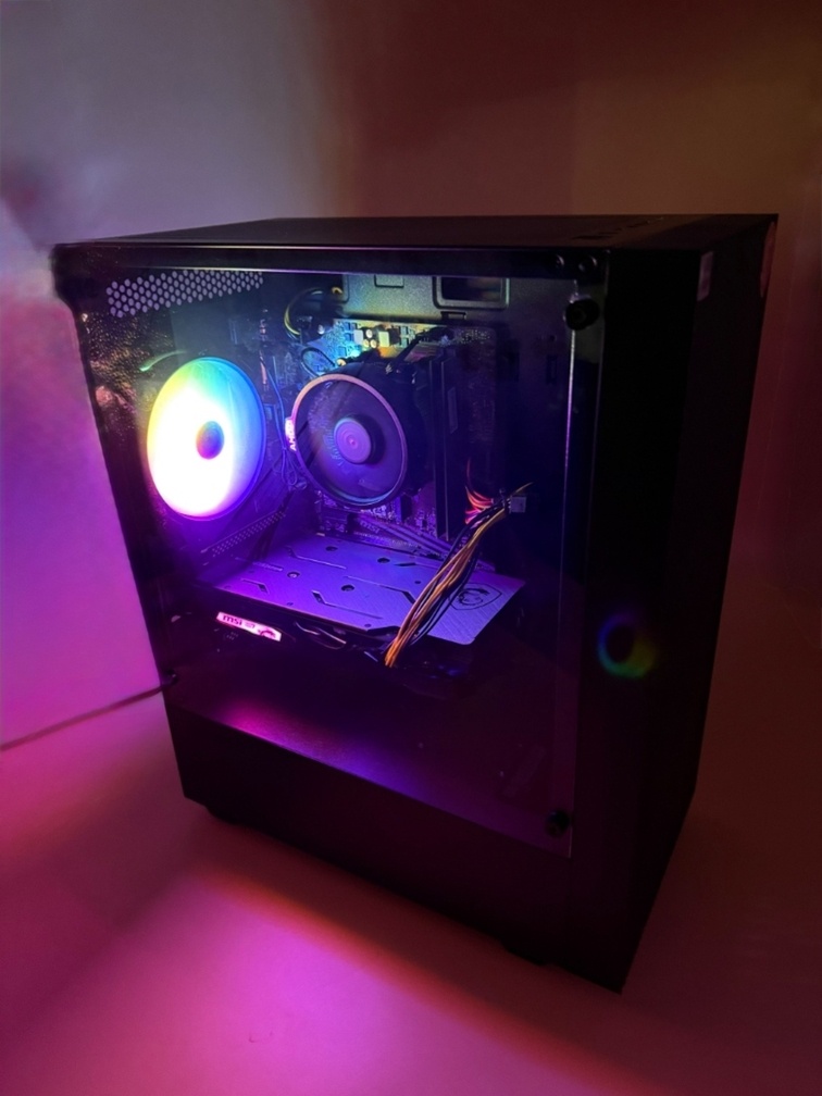 Herný počítač AMD Ryzen 5 5500 6x3,60GHz.16gb ram.GTX1660 6G
