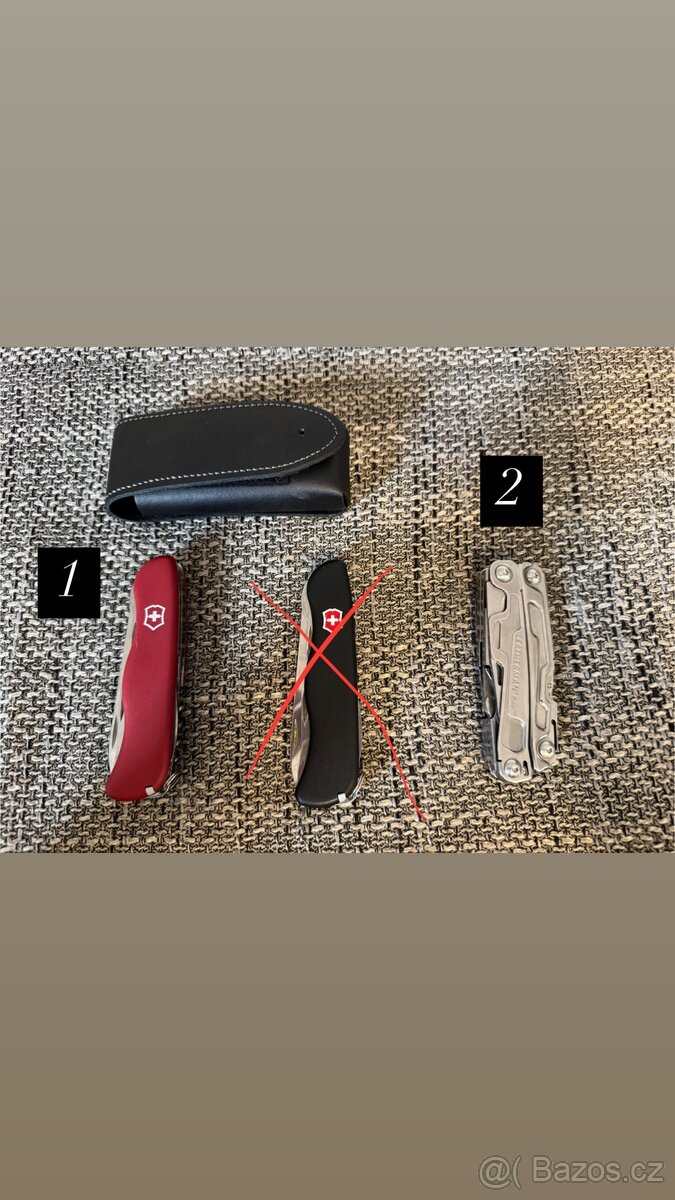 Nože nářadí Victorinox multitool leatherman