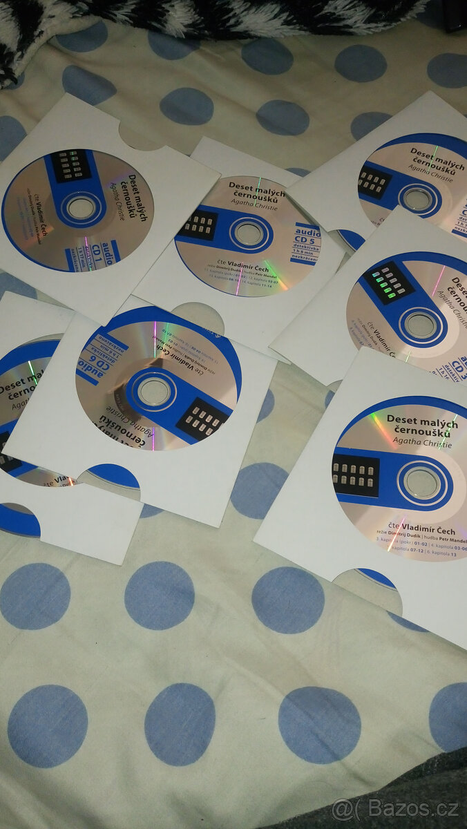 Audiokniha 7cd Deset malych černousku od AGATHA CHRISTIE