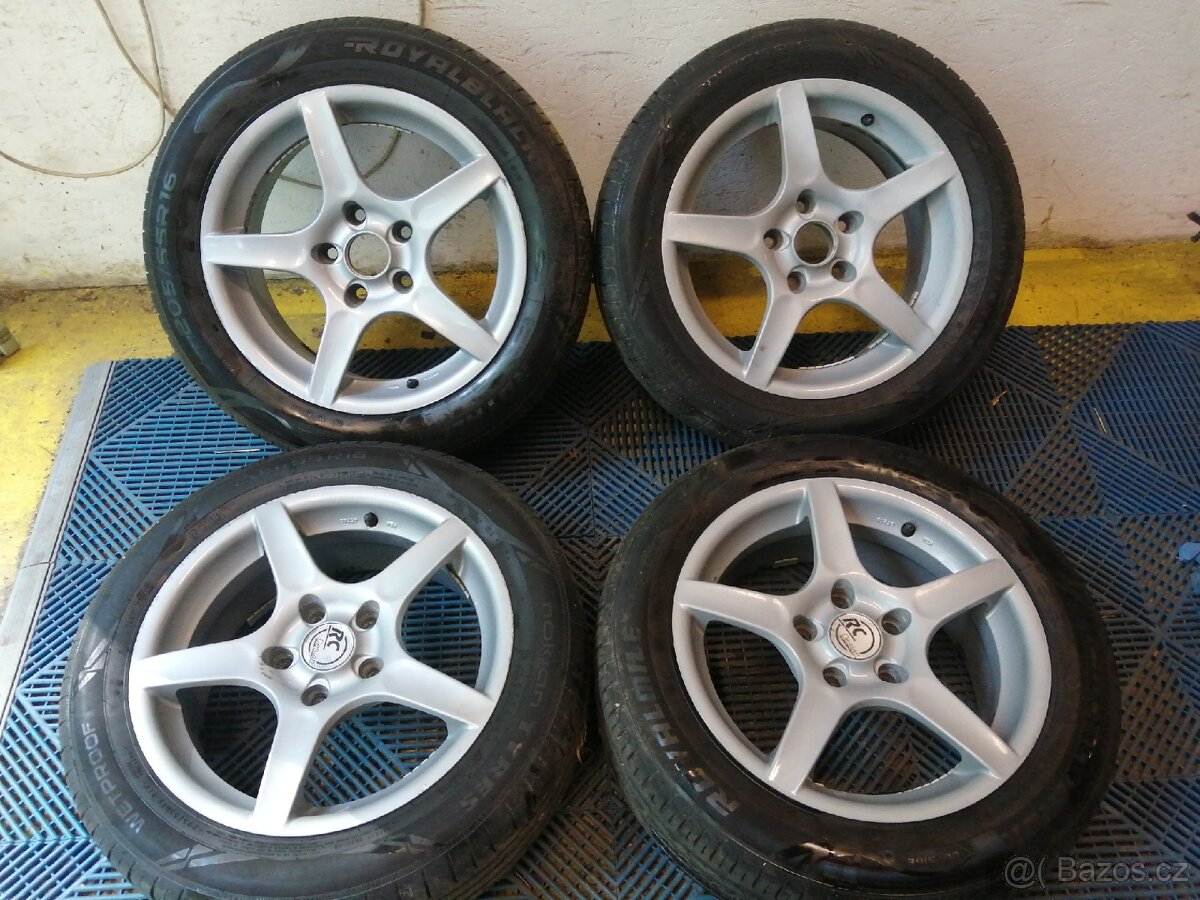 Alu r16 s pneu 205/55 letni