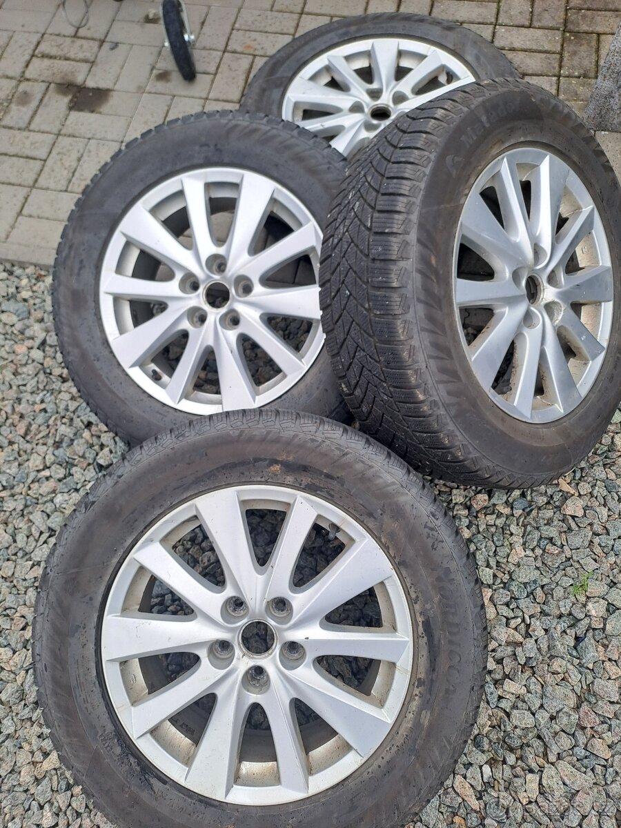 MAZDA CX5 ORIG ALU KOLA + ZIMNÍ PNEU