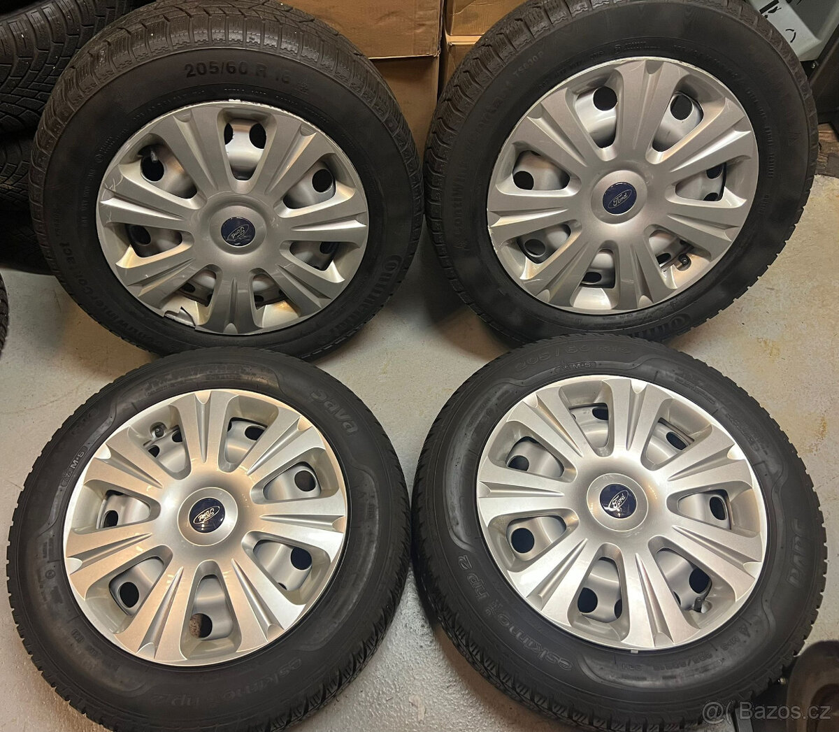 205/60R16  6,5x16 5x108 Ford Transit Connect Tourneo Connect