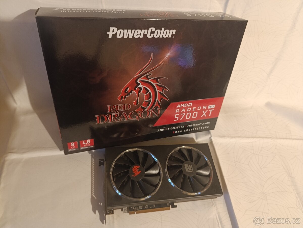 PowerColor Radeon RX 5700 XT Red Dragon 8G