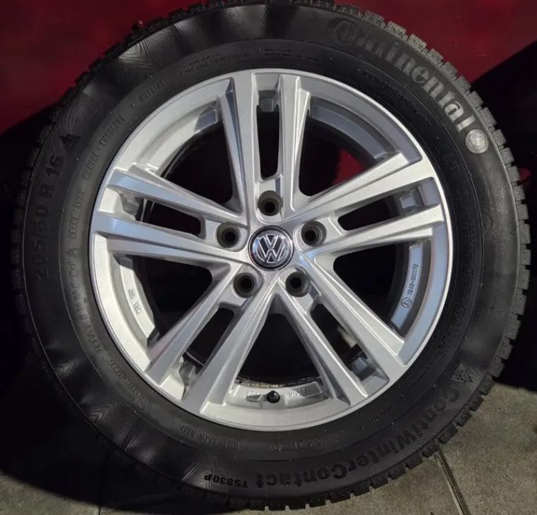 16"HEZKÁ ZIMNÍ OBUTÁ KOLA 5x112 VW SHARAN+ALHAMBRA