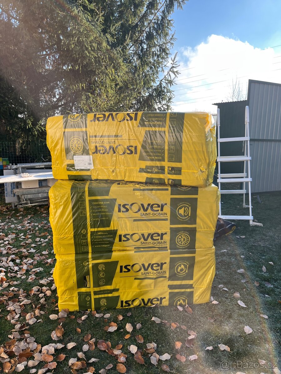 Skelná vata 3 balíky Isover 50mm