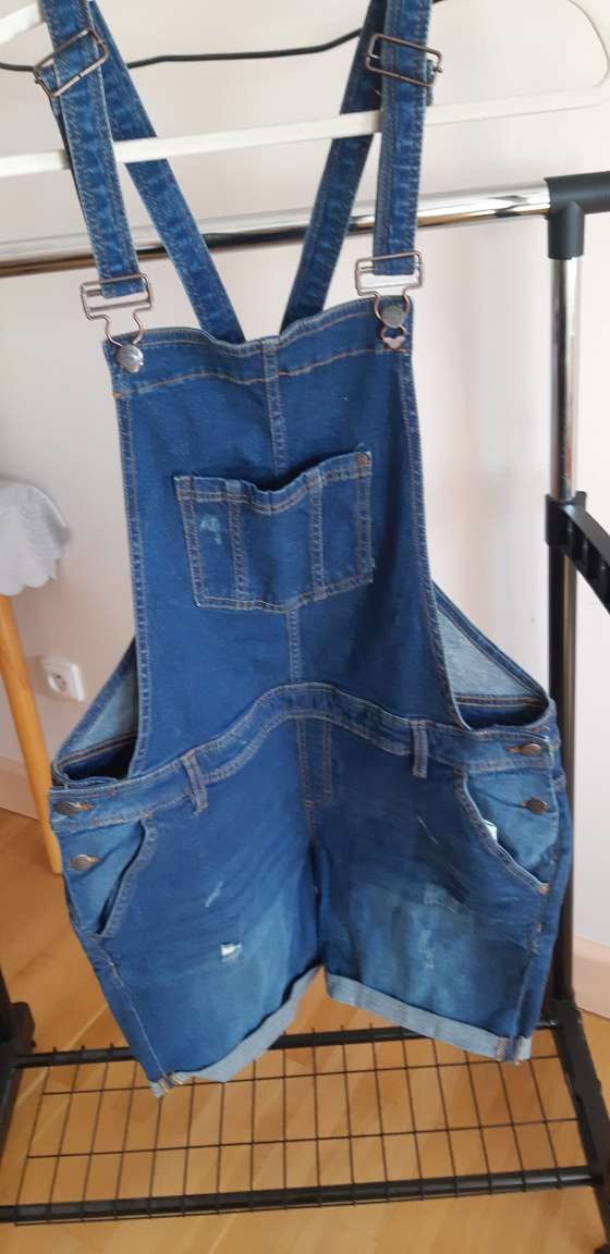 damské džinové šortky