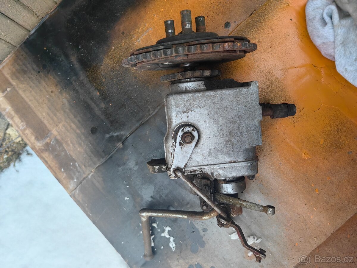 Jawa speciál převodovka