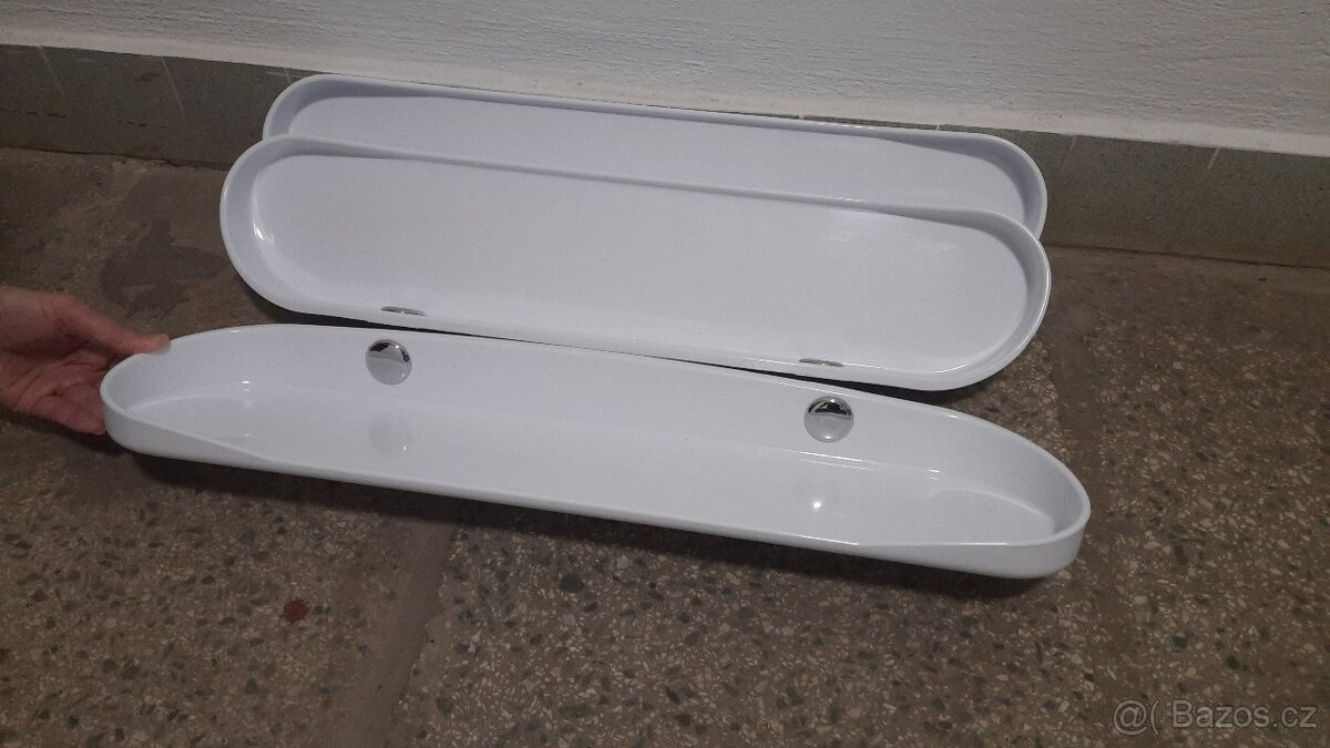 Polička do koupelny 3ks