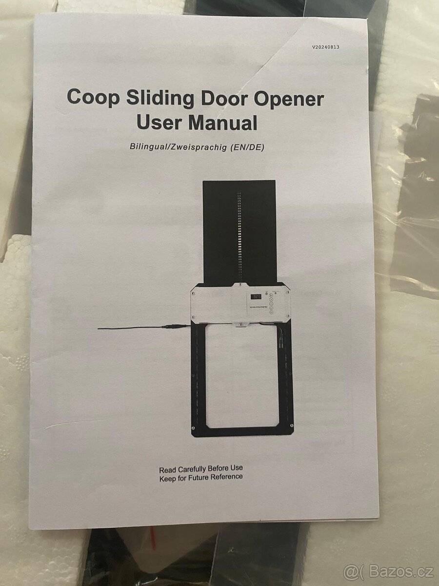 Nová Bezpečnostní dvířka ke kurníku.