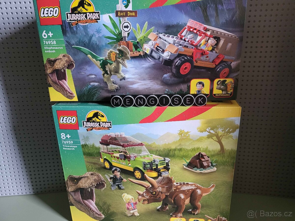 LEGO Jurassic World Jurassic Park 76959 76958 76941 +dareček