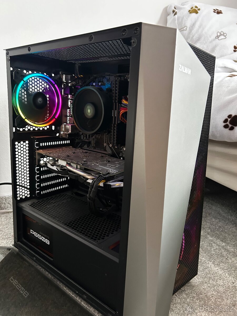 Prodám herní PC s monitorem