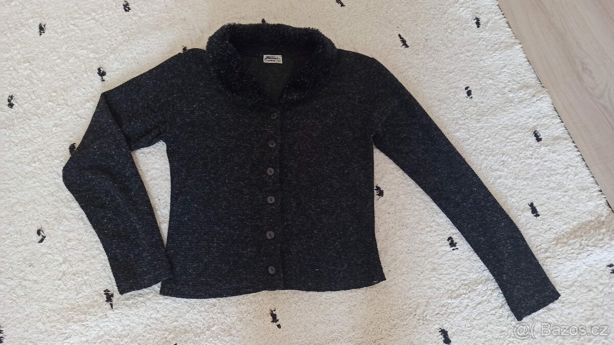 Dívčí svetřík, bolerko - vel. 140/146