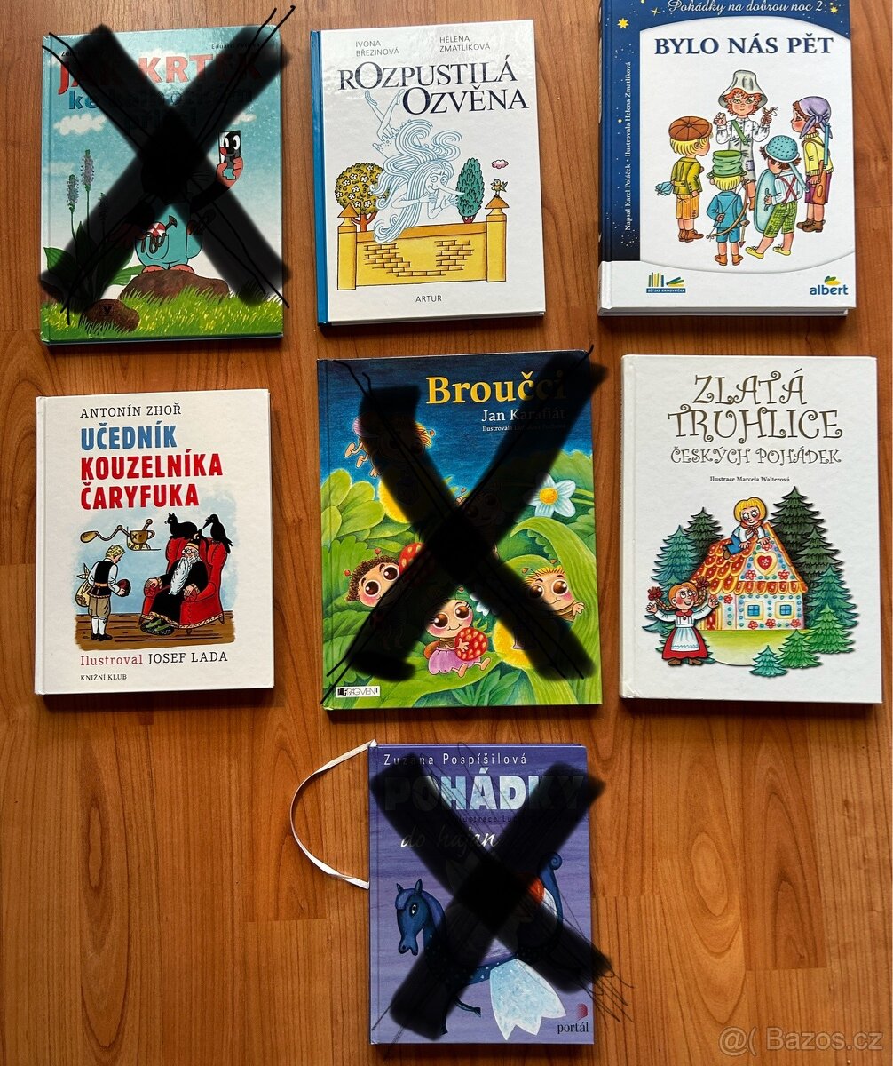 Dětské knížky pro předškoláky a mladší školáky
