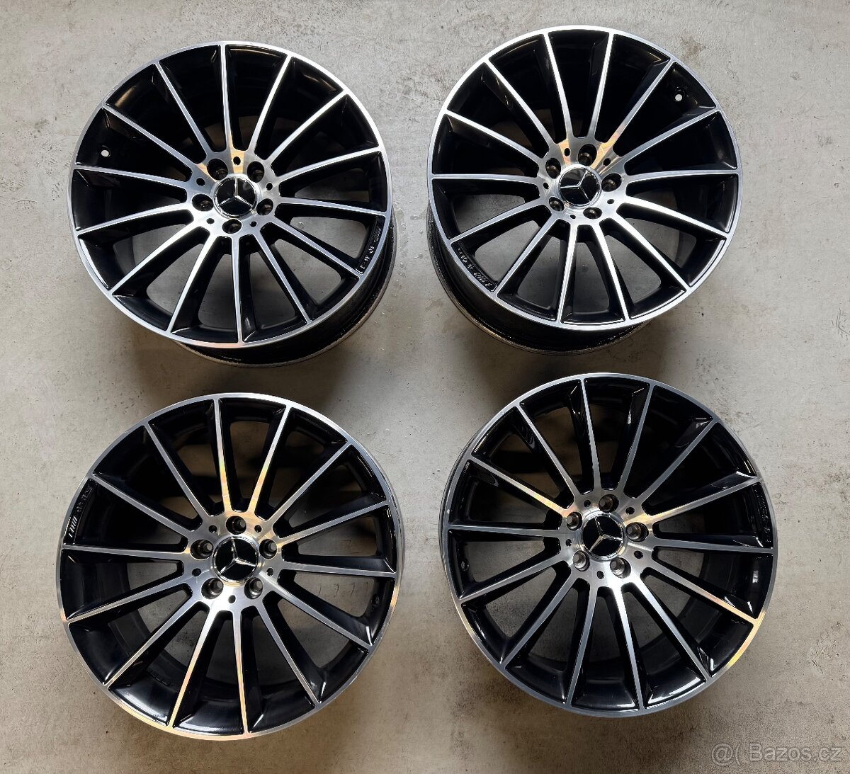 Prodám originální sadu alu kol Mercedes AMG R20