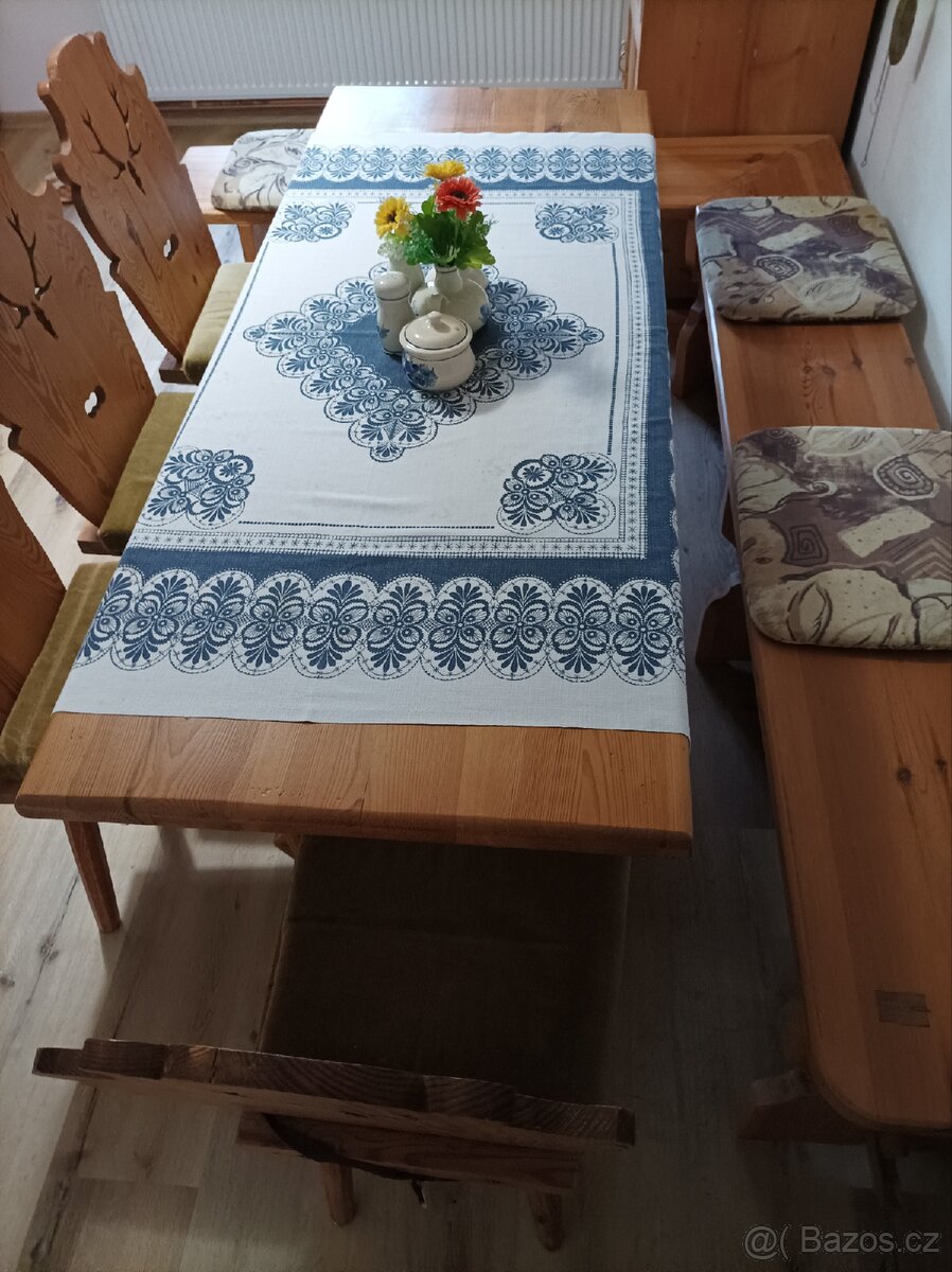 Prodám selský jídelní set