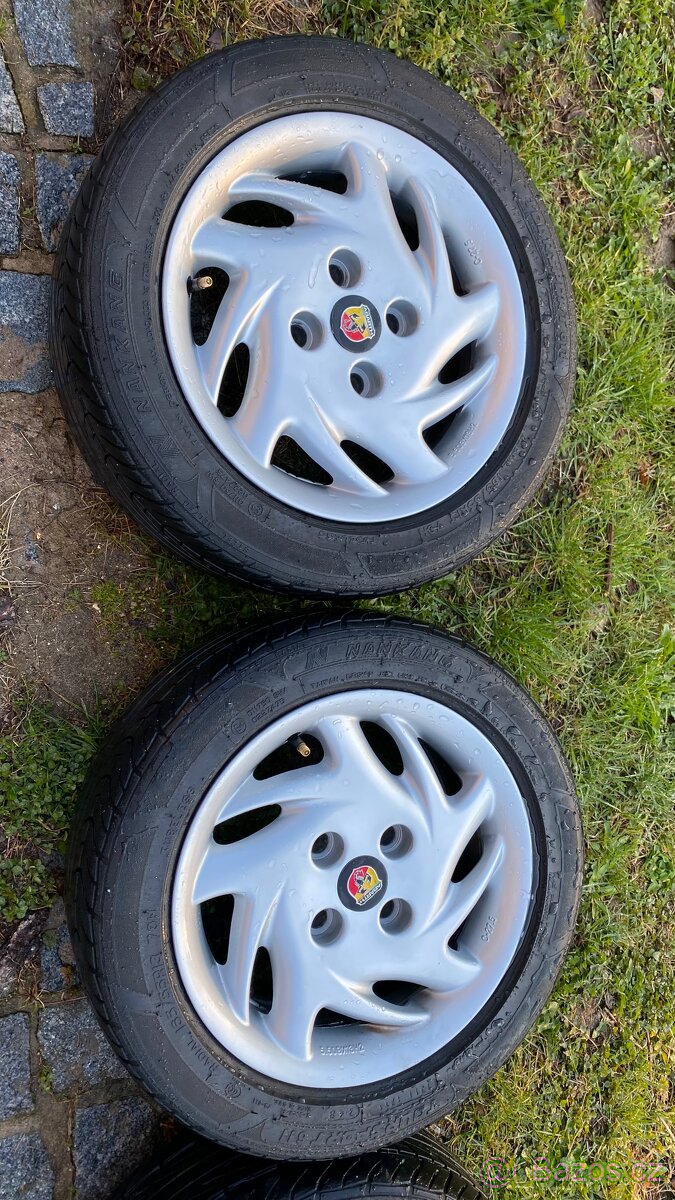Fiat seicento, 4x98, R13. kola včetně gum, Sporting