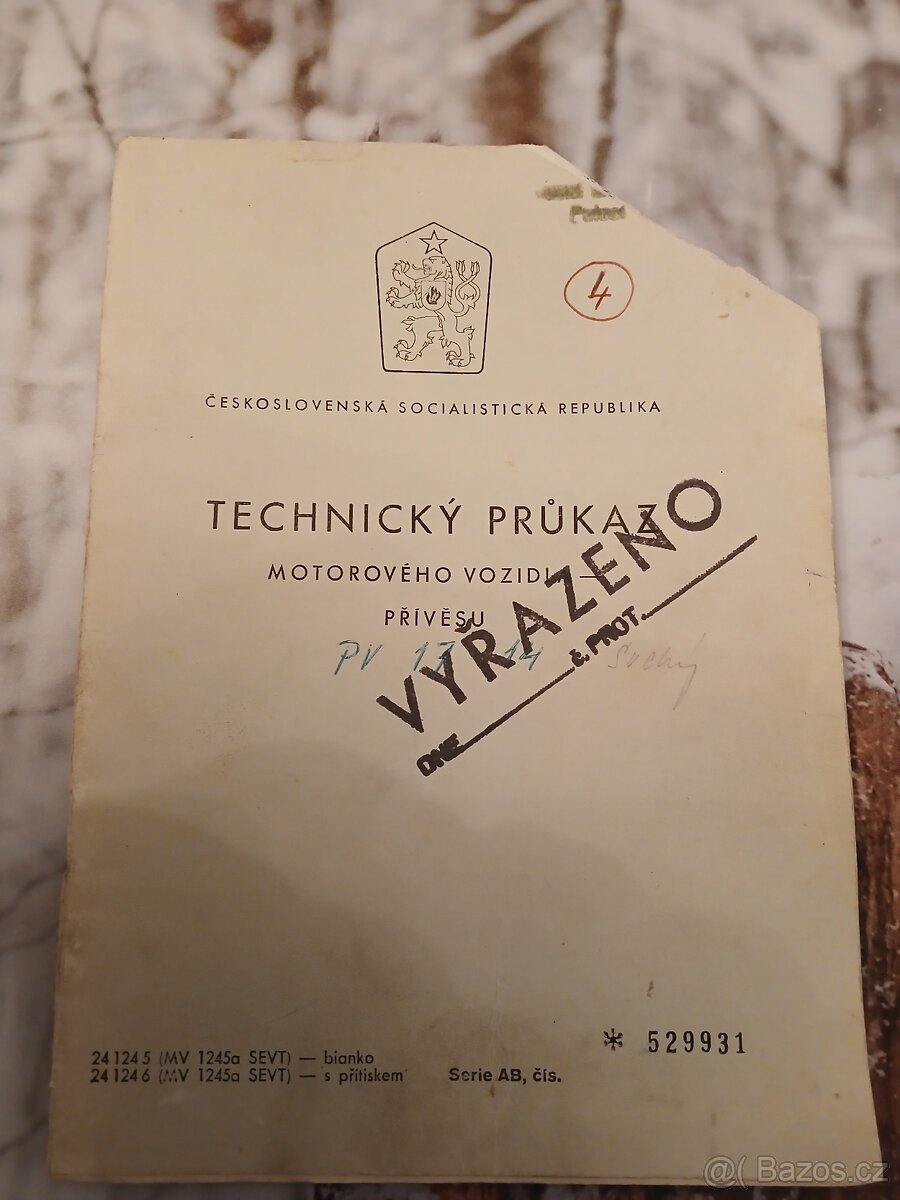 Zetor 50 polopas tp