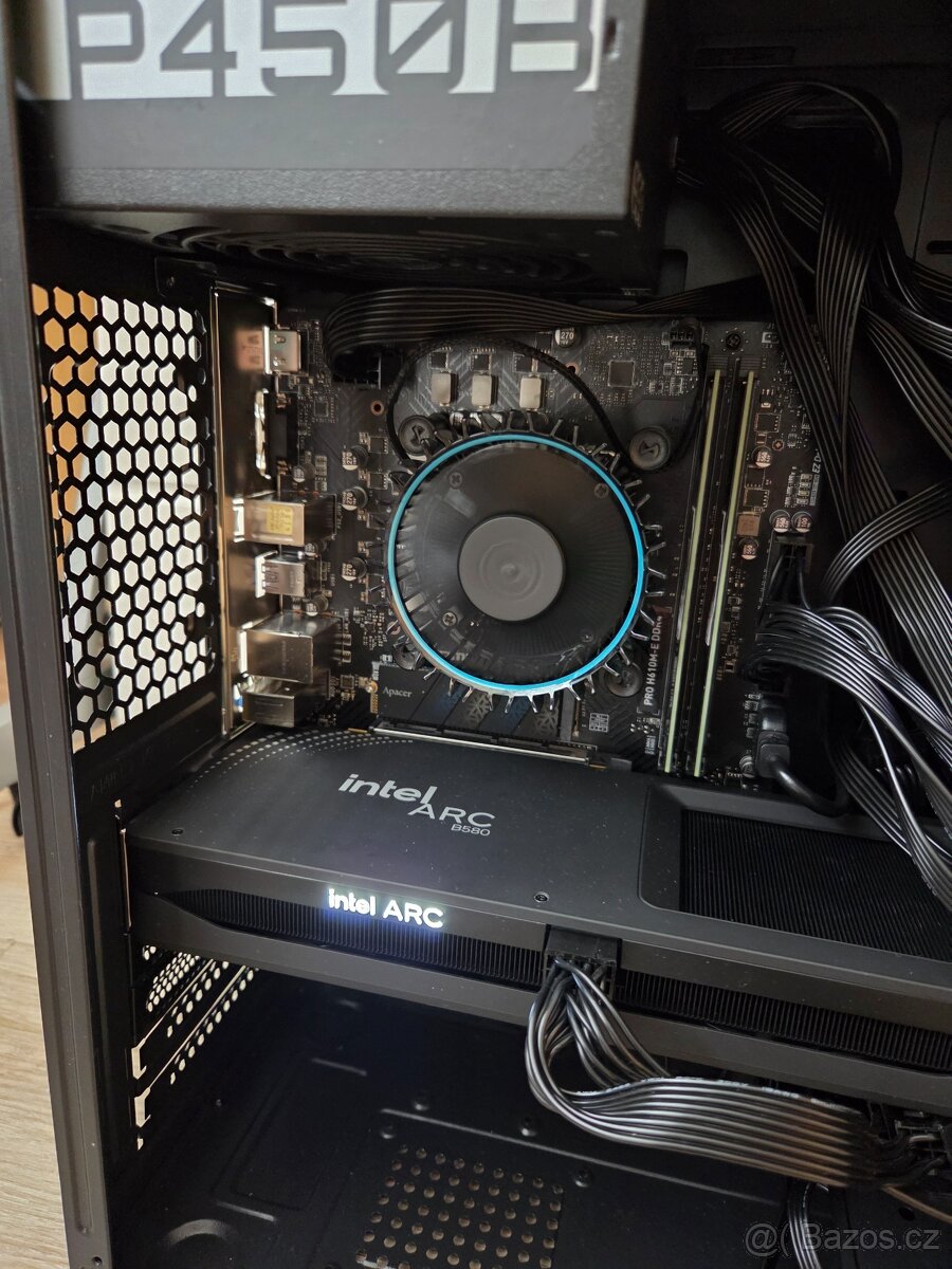 Arc B580 12GB, M.2 512GB, 16GB DDR4, i3 12100f