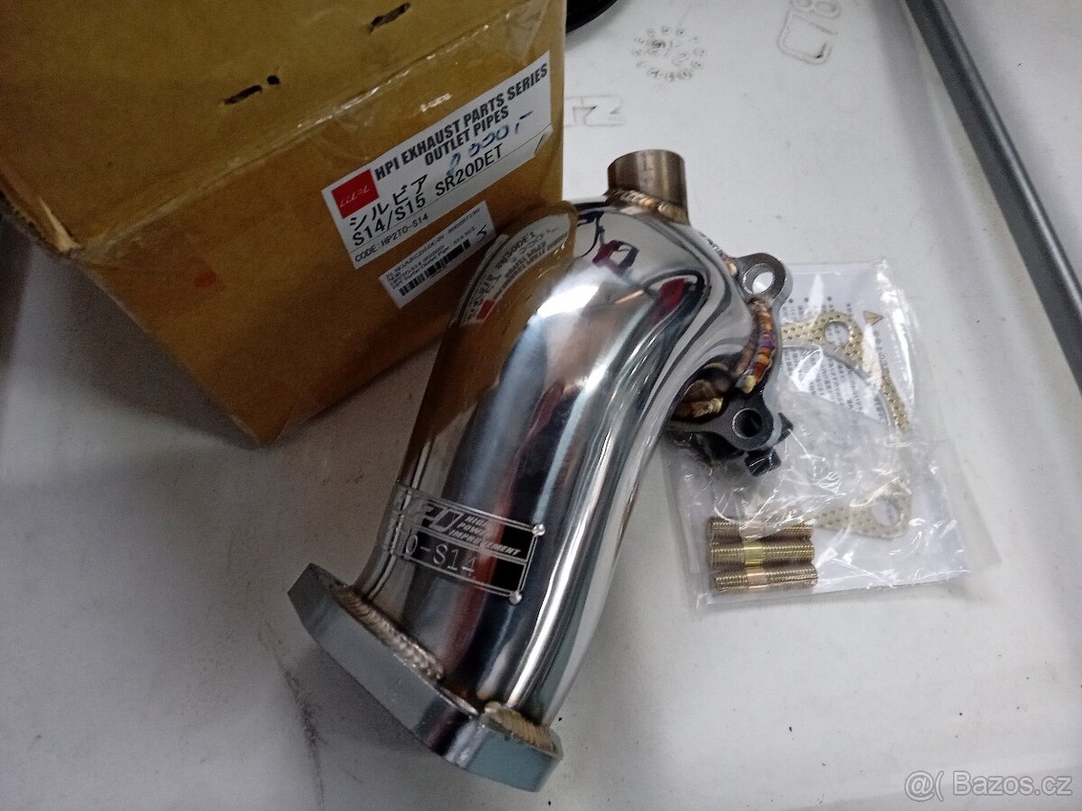 Nissan 200SX S14 HPI turbo outlet pipe