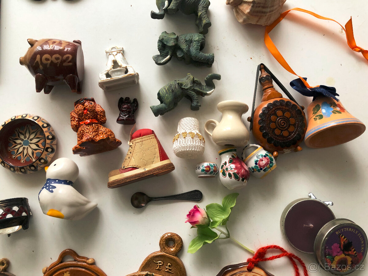 Keramické PF staré, miniatury a jiné
