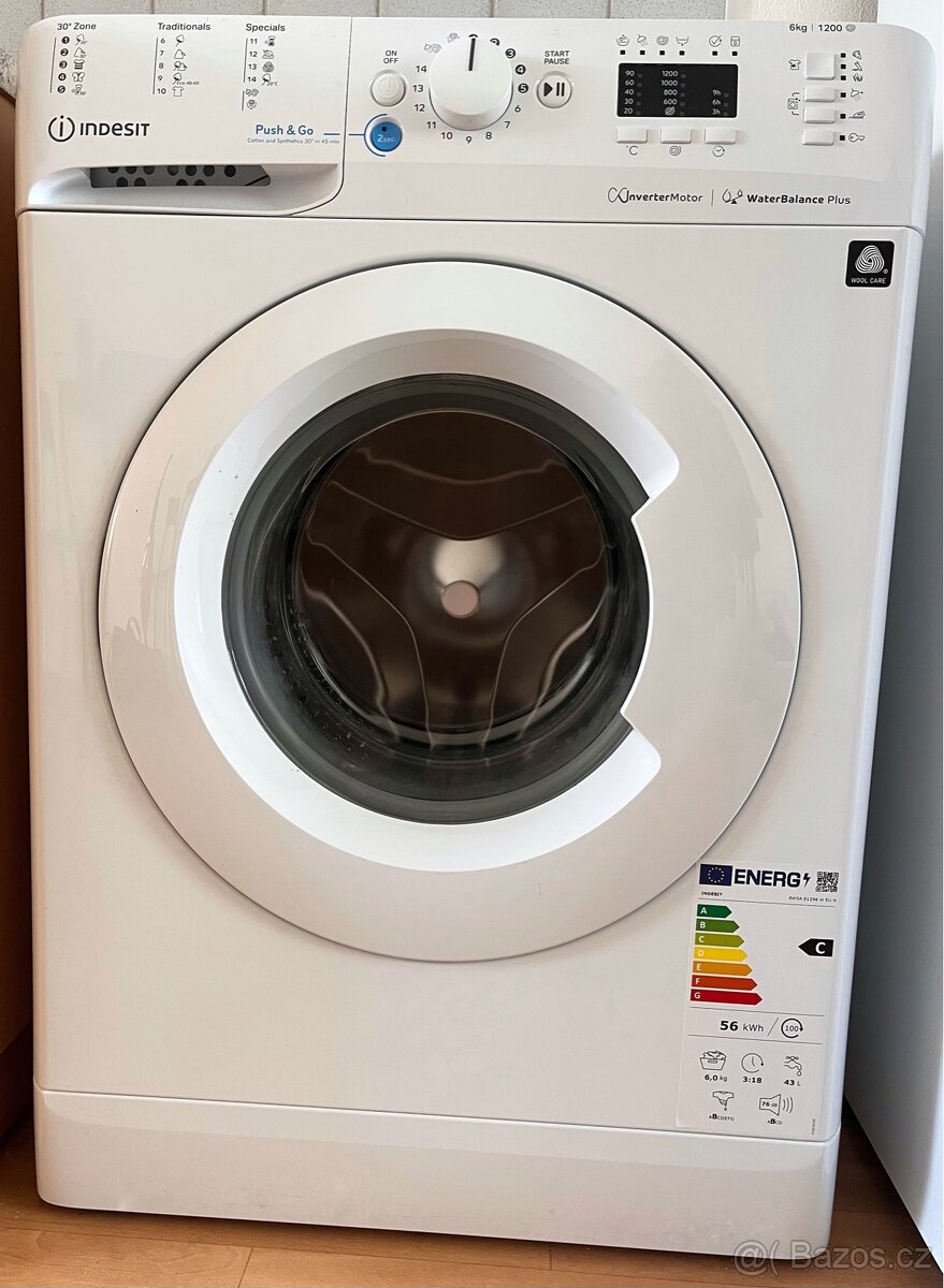 Nová pračka INDESIT