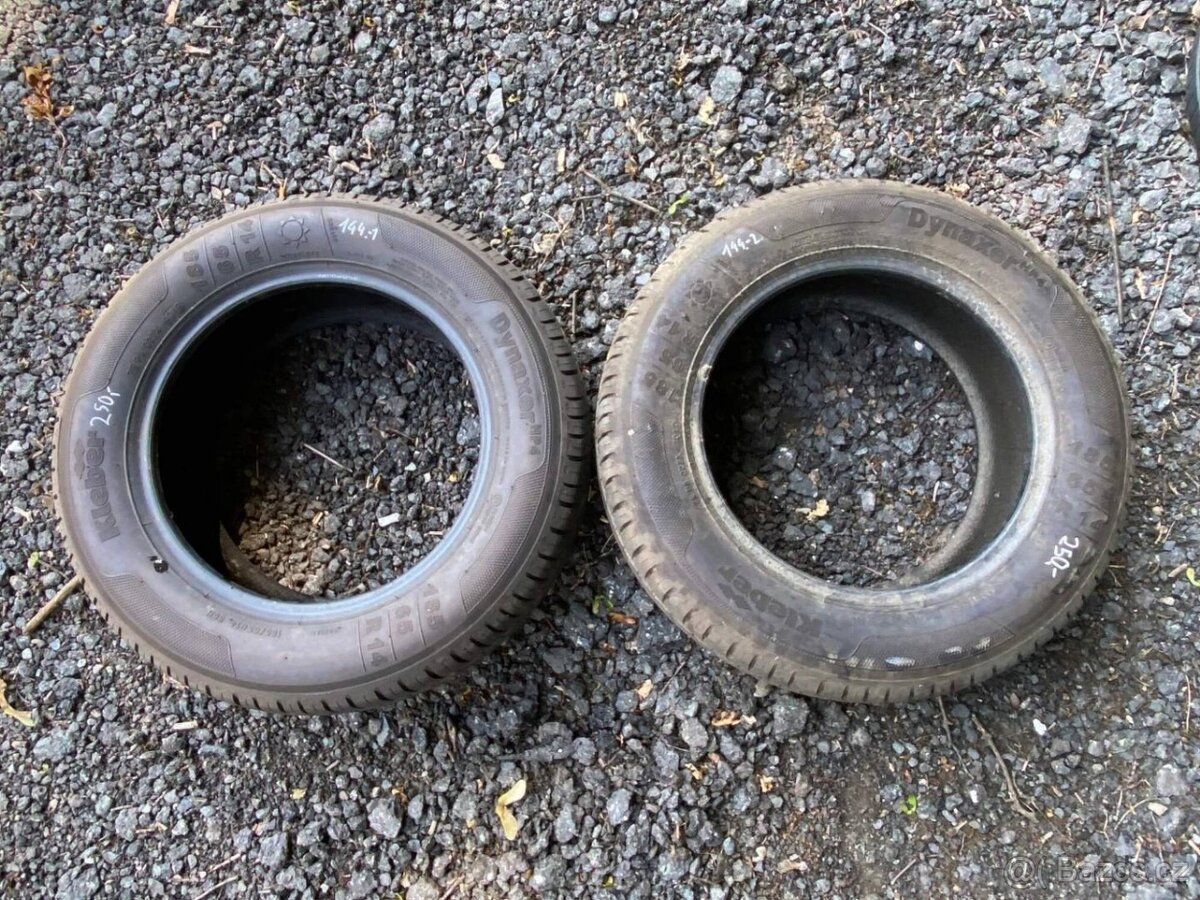144. 2x letní pneumatika 185/65 r14