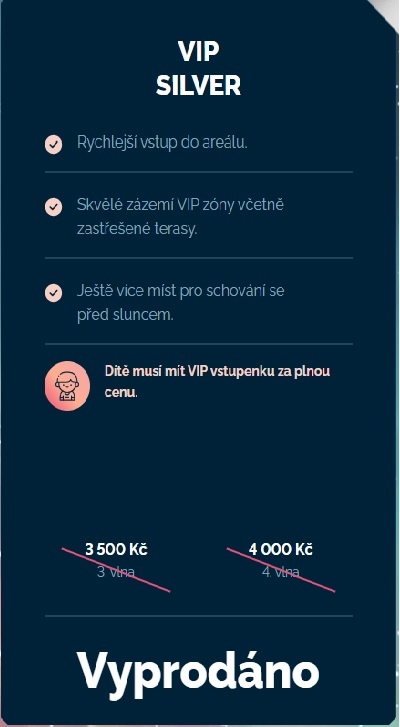 FM city fest VIP silver