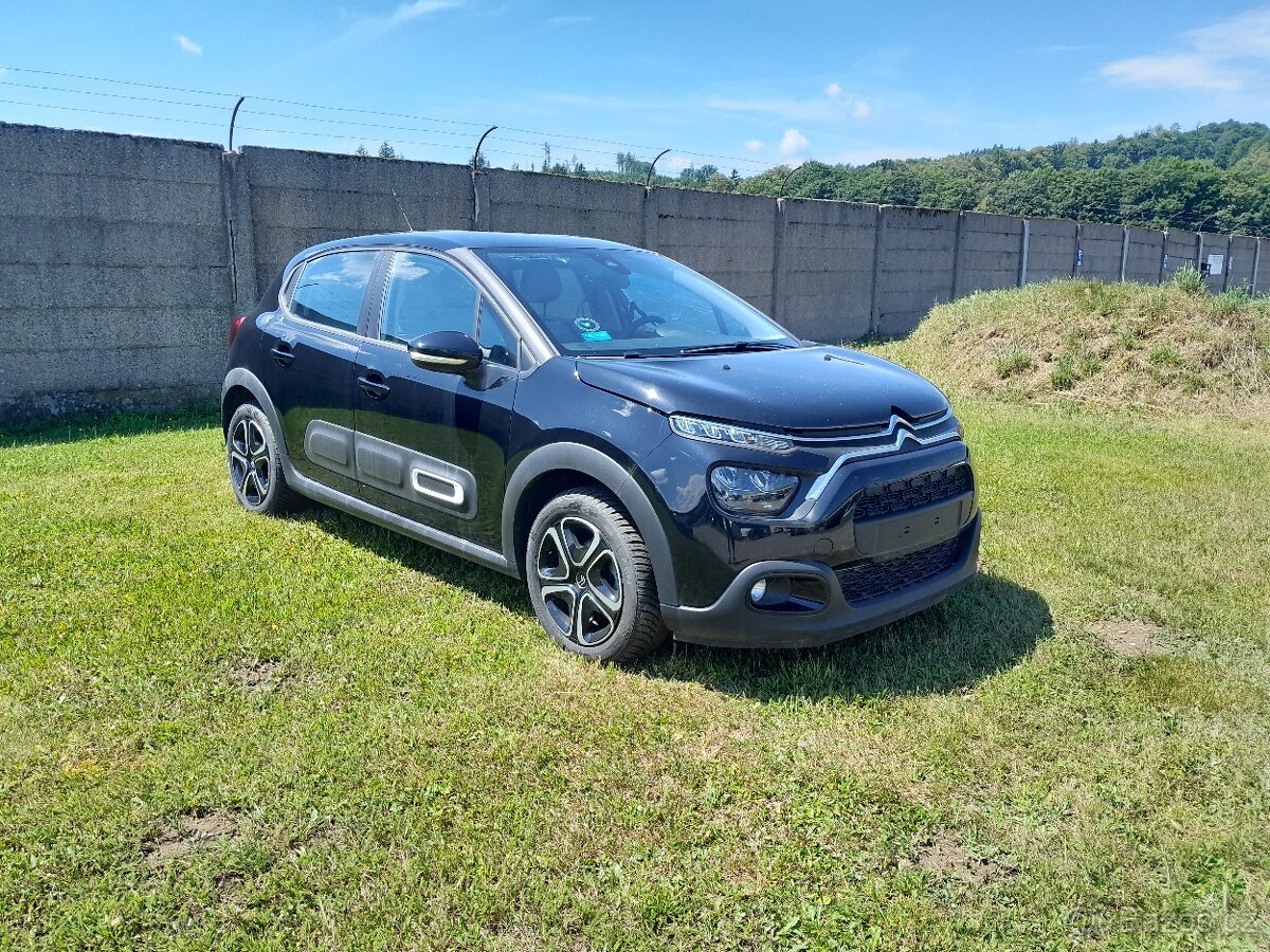 Citroën C3 1.2 Puretech 61 KW ODPOČET DPH Najeto 1400KM