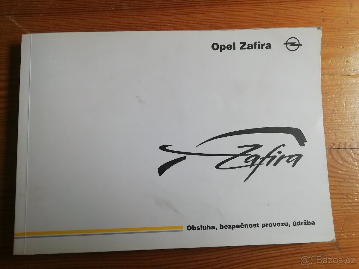 Příručka OPREL, Zafira A