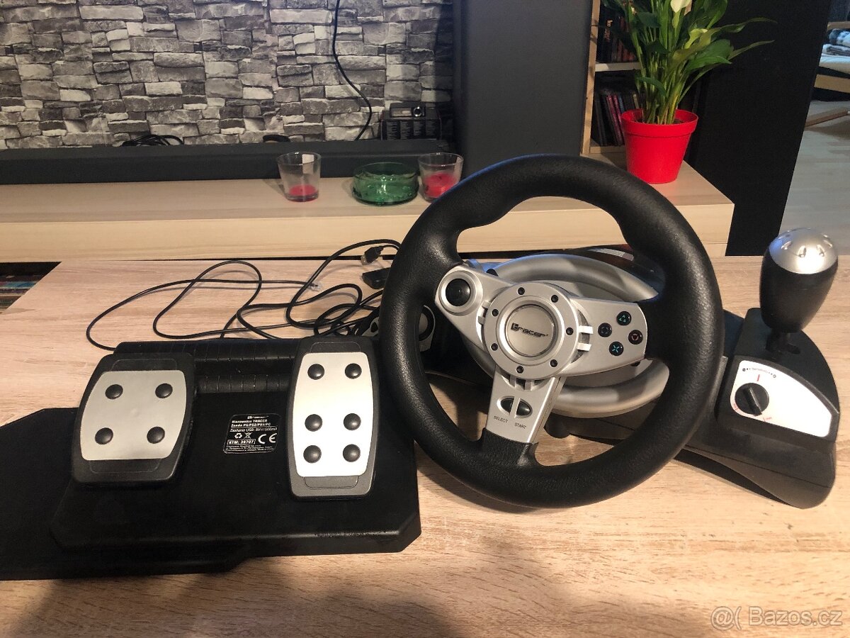 Volant s pedály Tracer Zonda